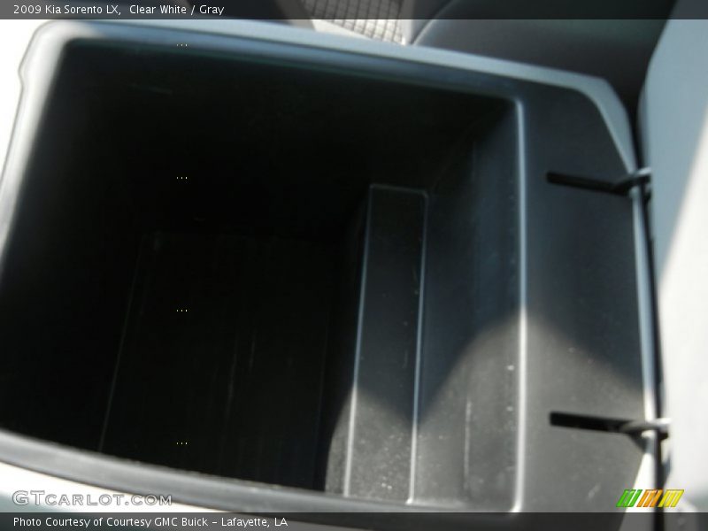 Clear White / Gray 2009 Kia Sorento LX