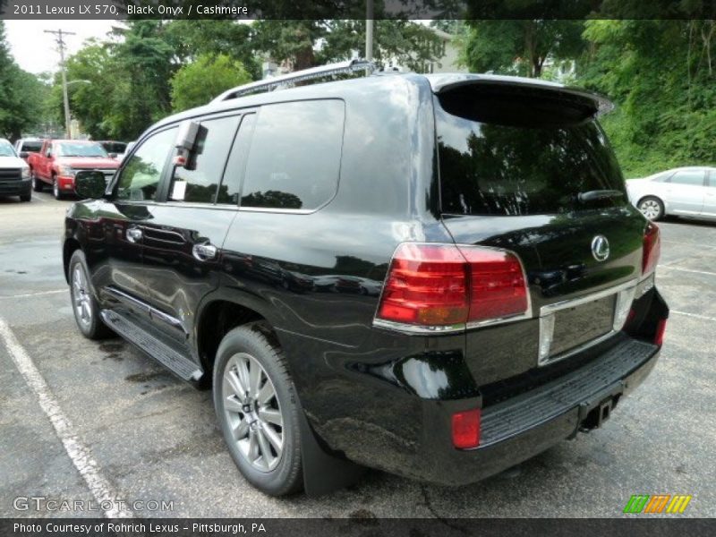 Black Onyx / Cashmere 2011 Lexus LX 570
