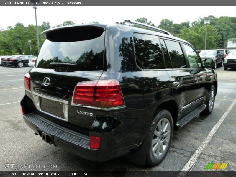 Black Onyx / Cashmere 2011 Lexus LX 570