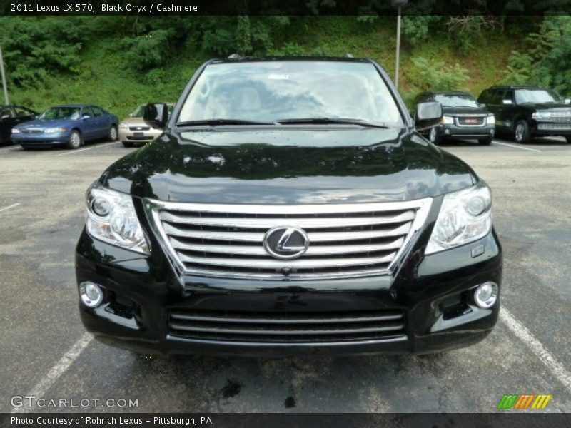 Black Onyx / Cashmere 2011 Lexus LX 570