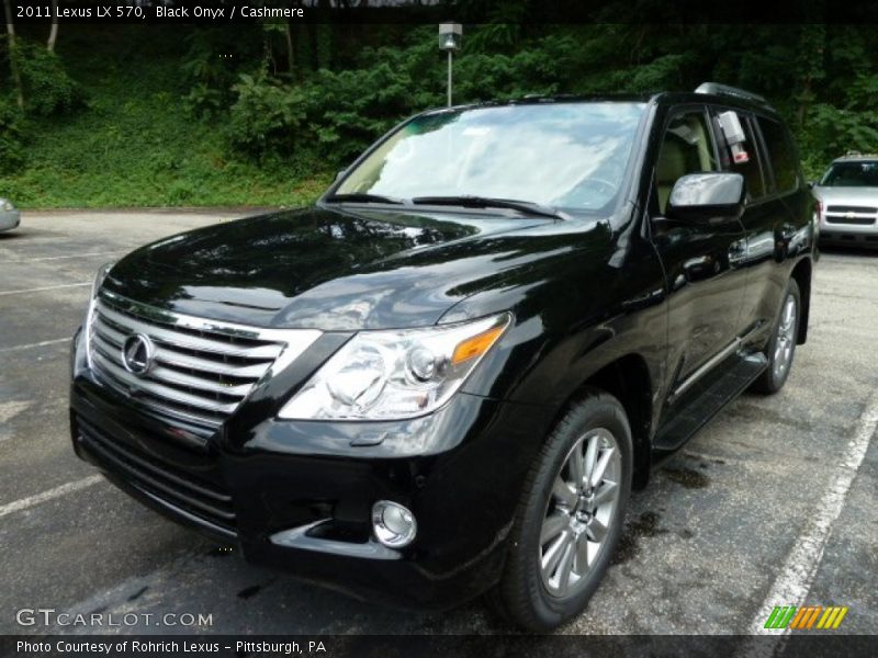 Black Onyx / Cashmere 2011 Lexus LX 570