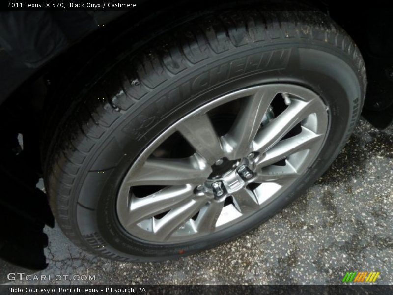 Black Onyx / Cashmere 2011 Lexus LX 570