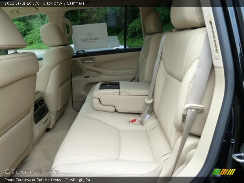  2011 LX 570 Cashmere Interior