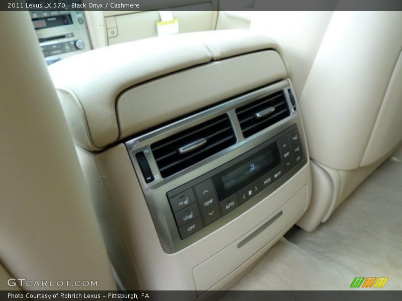 Controls of 2011 LX 570