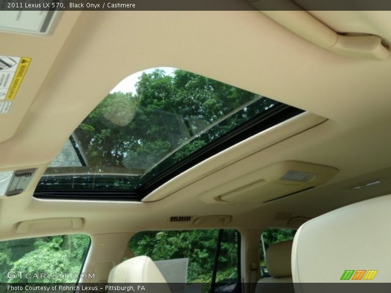 Sunroof of 2011 LX 570