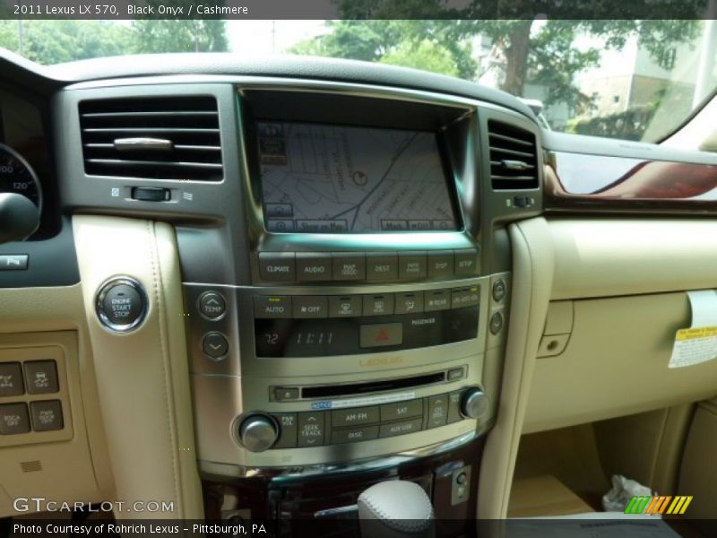 Controls of 2011 LX 570