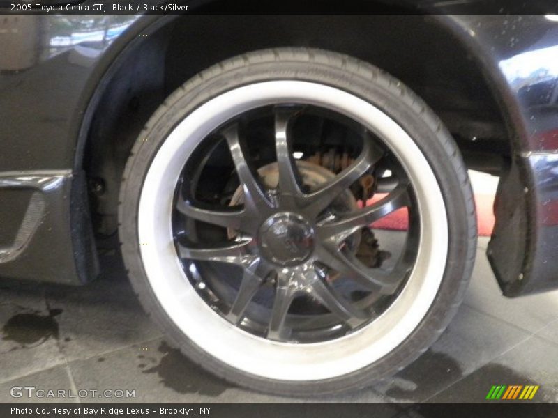 Black / Black/Silver 2005 Toyota Celica GT