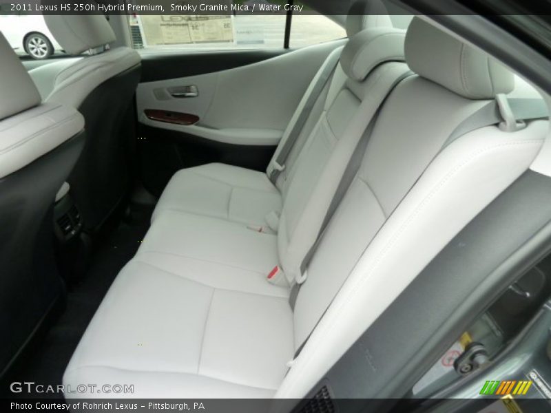  2011 HS 250h Hybrid Premium Water Gray Interior