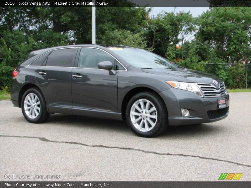 Magnetic Gray Metallic / Gray 2010 Toyota Venza AWD
