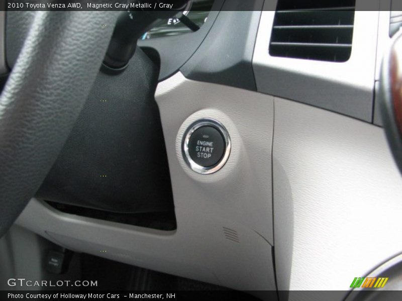 Magnetic Gray Metallic / Gray 2010 Toyota Venza AWD