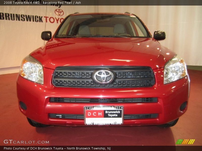 Barcelona Red Pearl / Ash 2008 Toyota RAV4 4WD