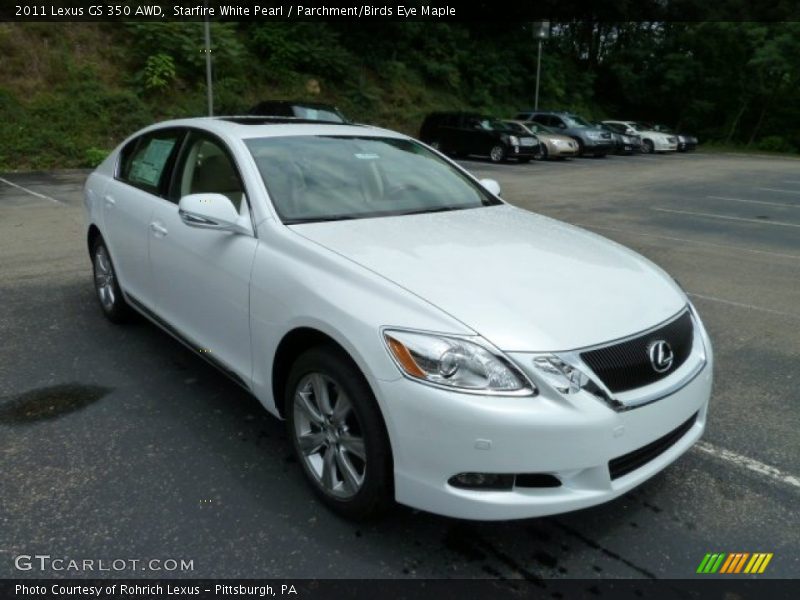 Front 3/4 View of 2011 GS 350 AWD