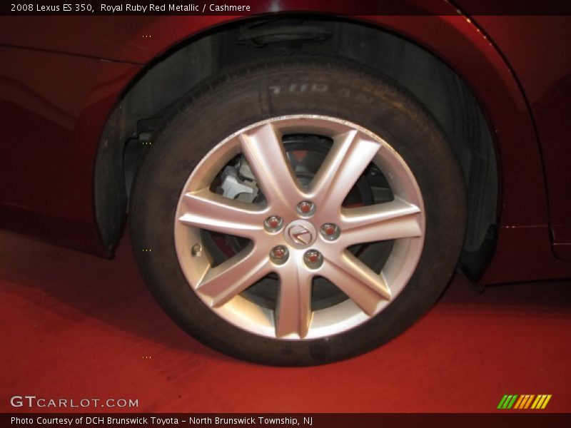 Royal Ruby Red Metallic / Cashmere 2008 Lexus ES 350