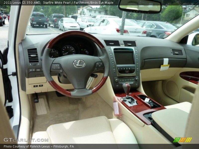  2011 GS 350 AWD Parchment/Birds Eye Maple Interior