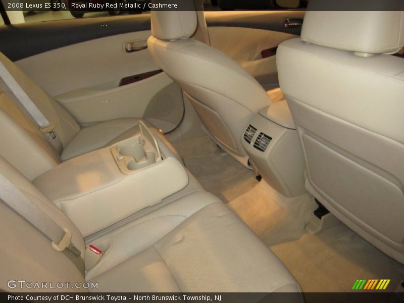 Royal Ruby Red Metallic / Cashmere 2008 Lexus ES 350