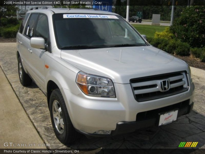 Billet Silver Metallic / Gray 2008 Honda Pilot Special Edition 4WD