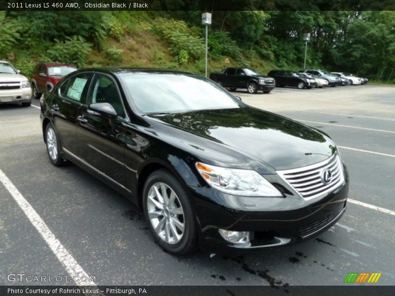 Front 3/4 View of 2011 LS 460 AWD