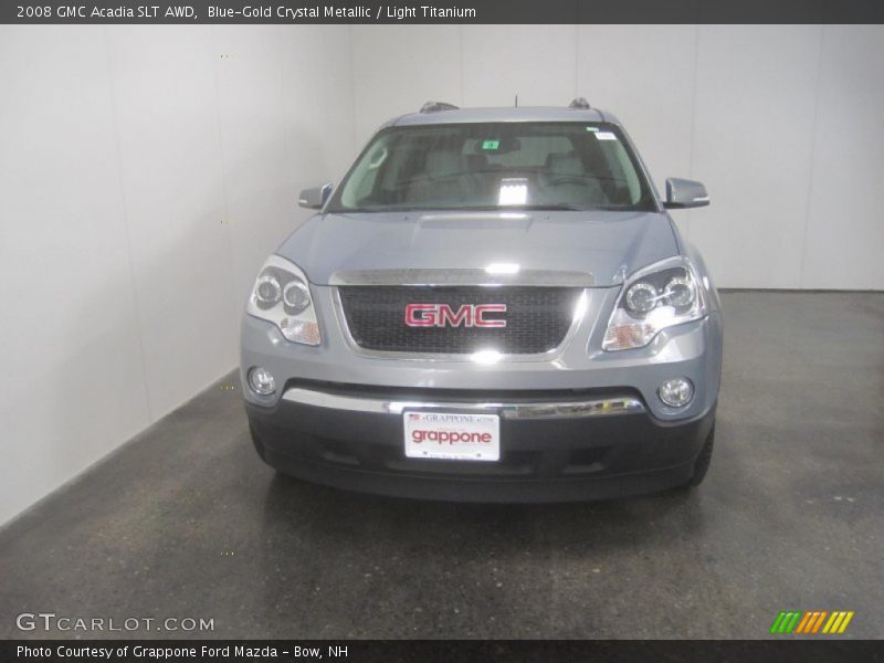 Blue-Gold Crystal Metallic / Light Titanium 2008 GMC Acadia SLT AWD