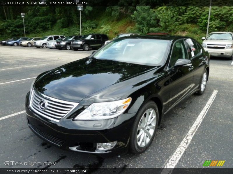 Front 3/4 View of 2011 LS 460 AWD