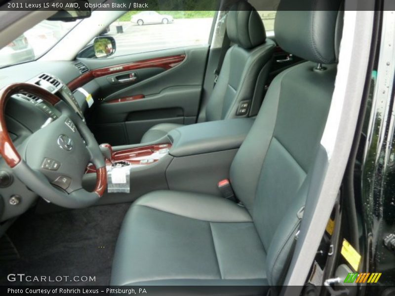  2011 LS 460 AWD Black Interior