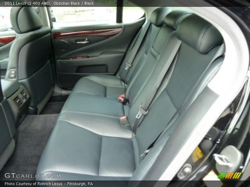  2011 LS 460 AWD Black Interior