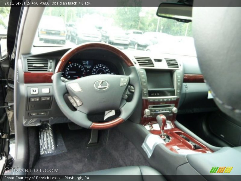  2011 LS 460 AWD Black Interior