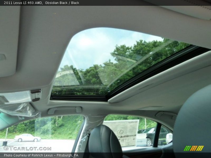 Sunroof of 2011 LS 460 AWD