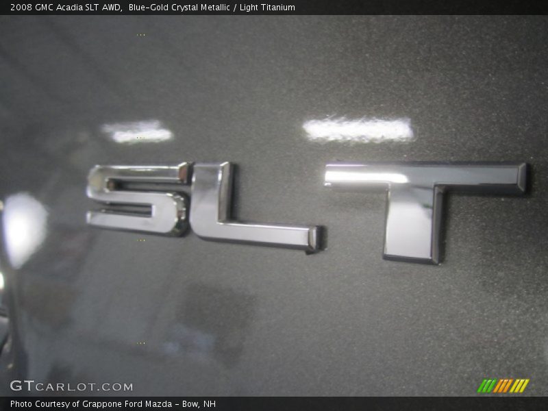 Blue-Gold Crystal Metallic / Light Titanium 2008 GMC Acadia SLT AWD