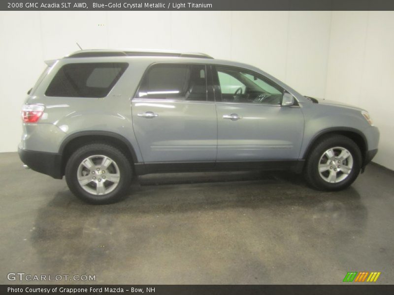 Blue-Gold Crystal Metallic / Light Titanium 2008 GMC Acadia SLT AWD