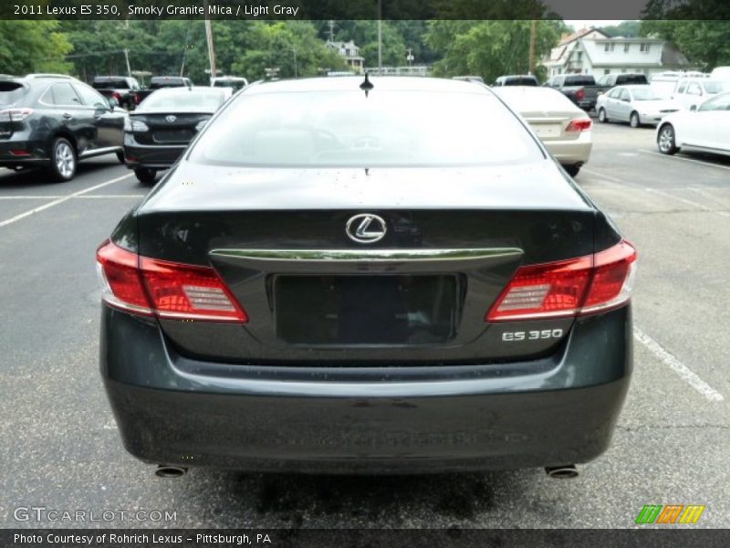 Smoky Granite Mica / Light Gray 2011 Lexus ES 350