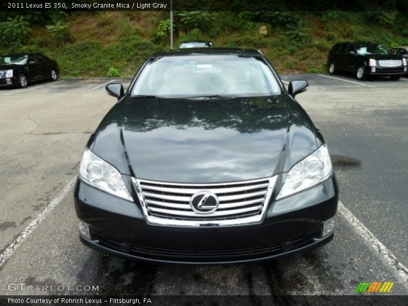 Smoky Granite Mica / Light Gray 2011 Lexus ES 350