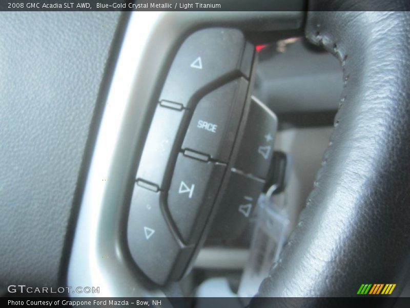 Blue-Gold Crystal Metallic / Light Titanium 2008 GMC Acadia SLT AWD