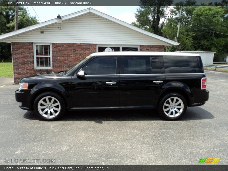 Black / Charcoal Black 2009 Ford Flex Limited AWD