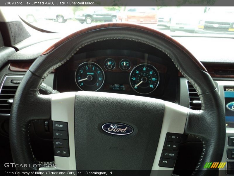 Black / Charcoal Black 2009 Ford Flex Limited AWD
