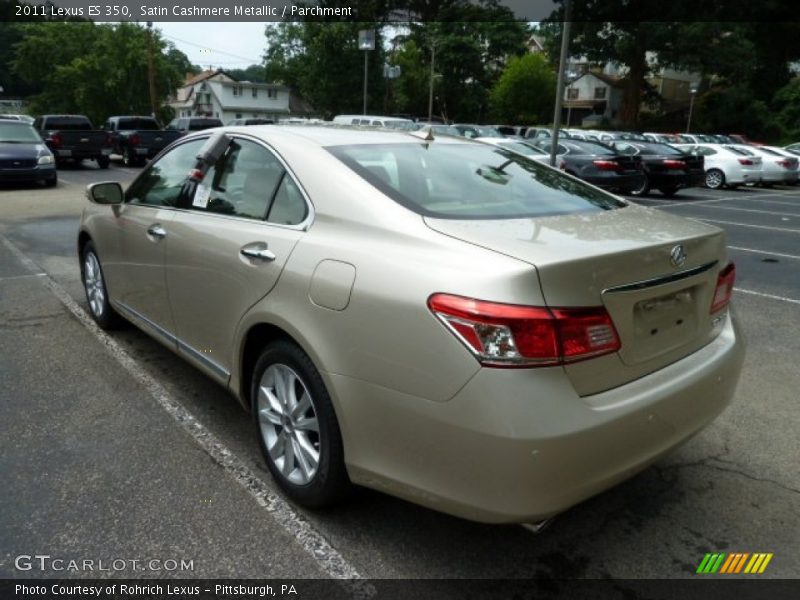 Satin Cashmere Metallic / Parchment 2011 Lexus ES 350