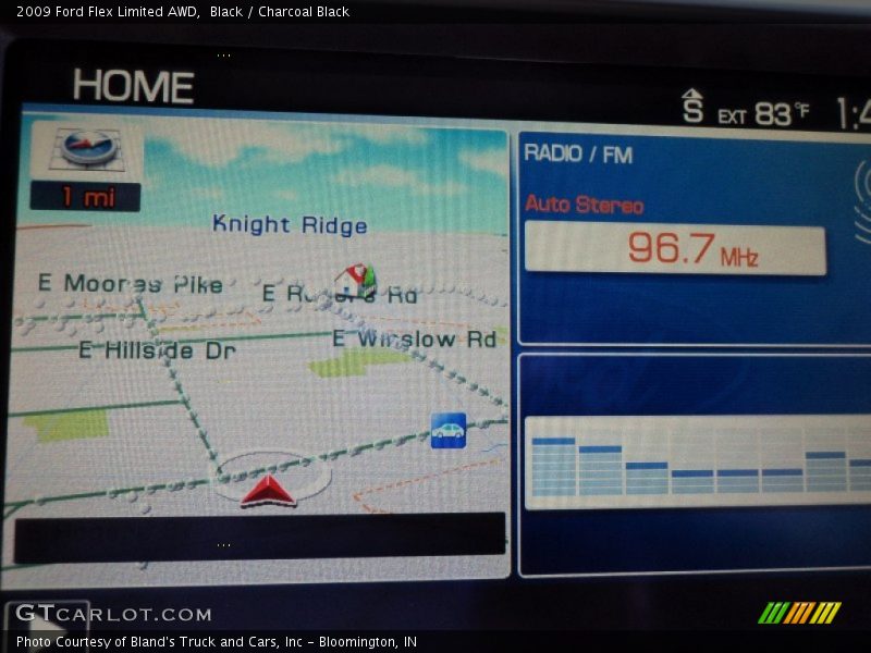 Black / Charcoal Black 2009 Ford Flex Limited AWD
