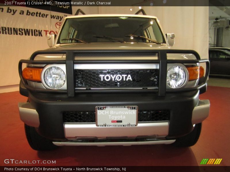 Titanium Metallic / Dark Charcoal 2007 Toyota FJ Cruiser 4WD