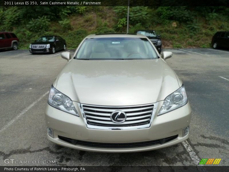 Satin Cashmere Metallic / Parchment 2011 Lexus ES 350