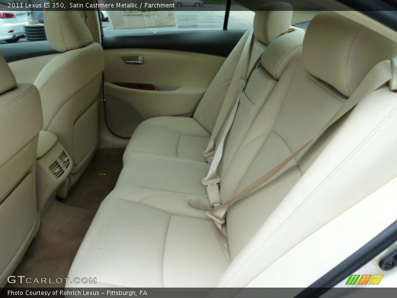  2011 ES 350 Parchment Interior