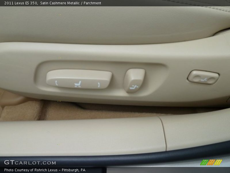 Satin Cashmere Metallic / Parchment 2011 Lexus ES 350