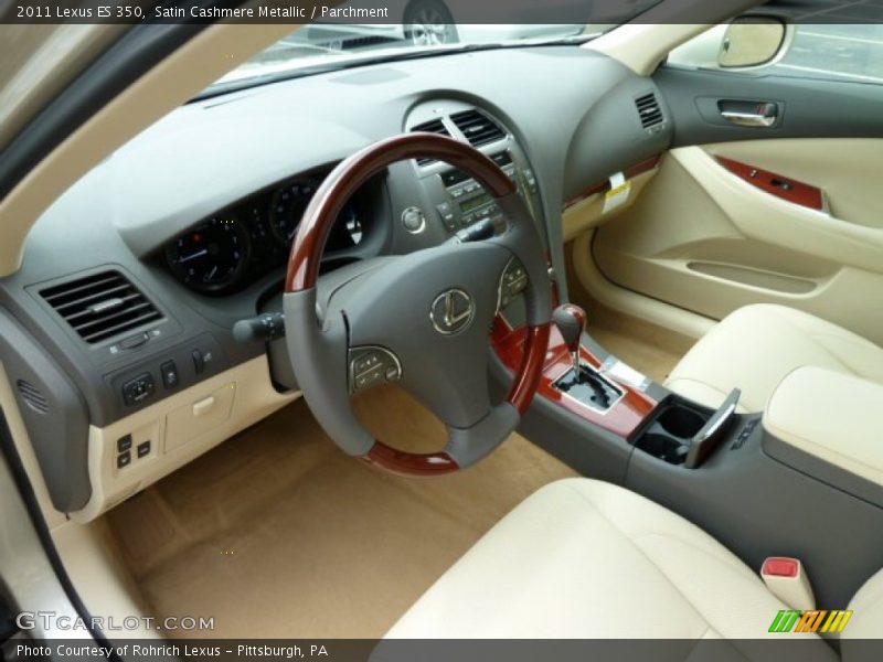  2011 ES 350 Parchment Interior