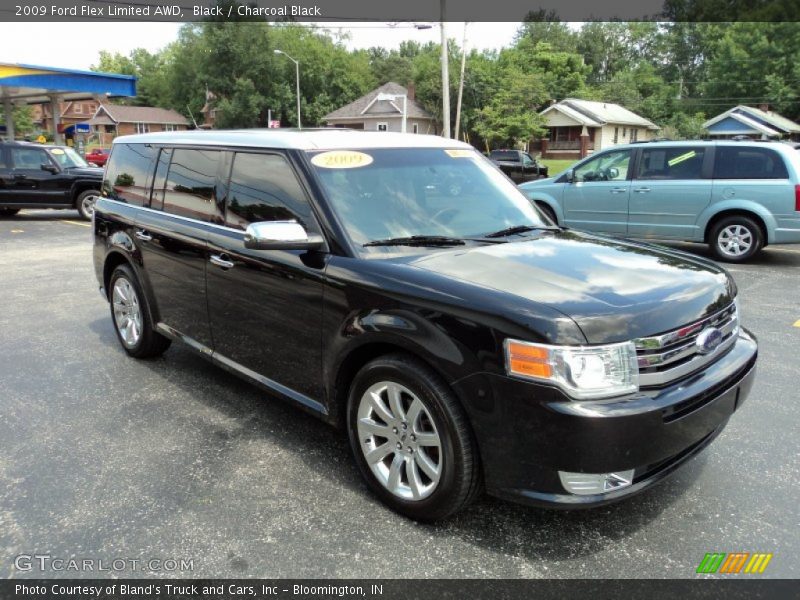 Black / Charcoal Black 2009 Ford Flex Limited AWD