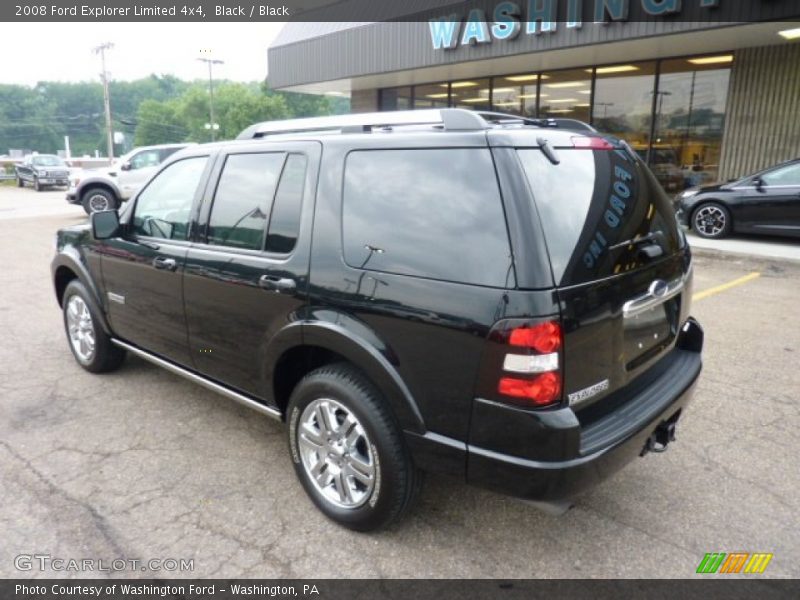 Black / Black 2008 Ford Explorer Limited 4x4