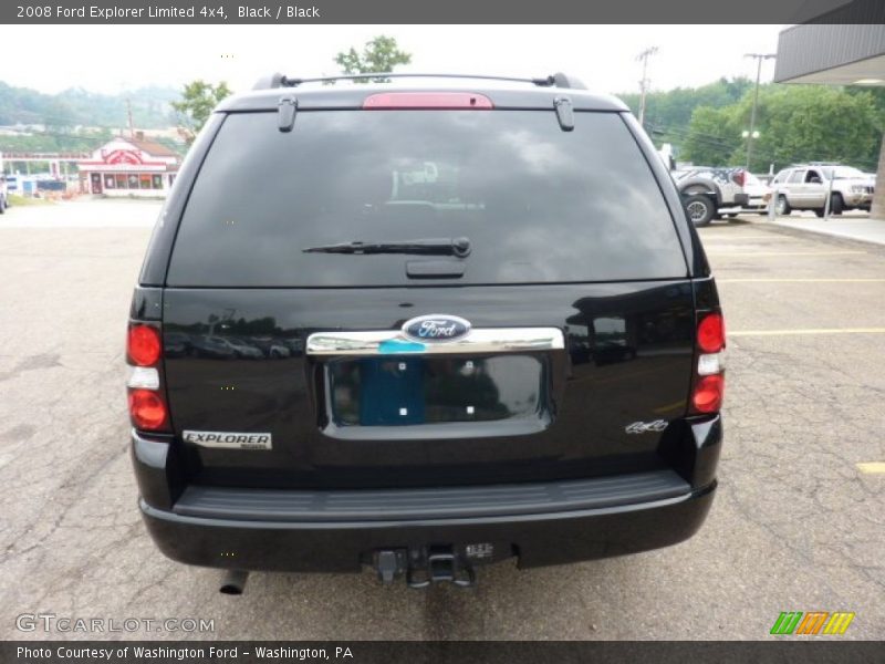 Black / Black 2008 Ford Explorer Limited 4x4