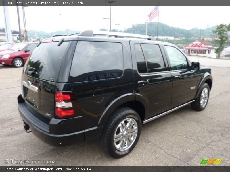 Black / Black 2008 Ford Explorer Limited 4x4