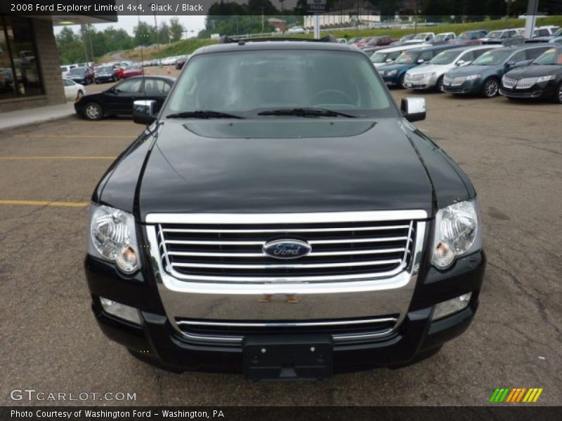 Black / Black 2008 Ford Explorer Limited 4x4