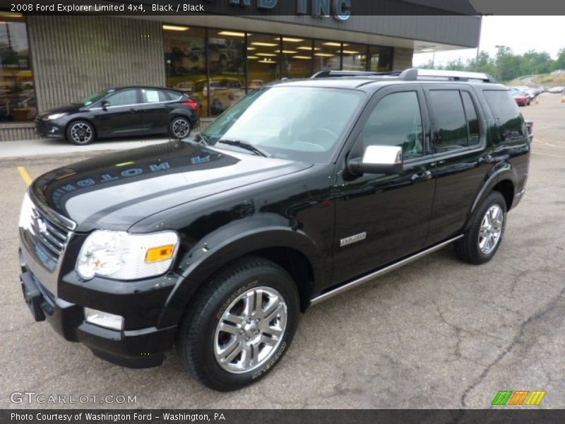 Black / Black 2008 Ford Explorer Limited 4x4