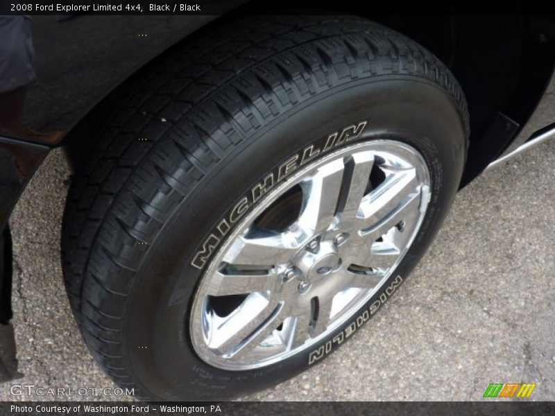 Black / Black 2008 Ford Explorer Limited 4x4