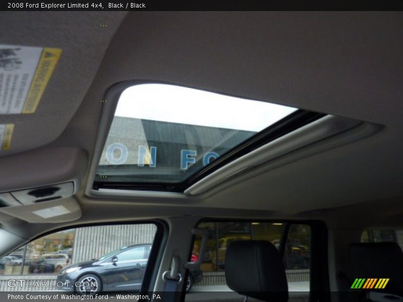 Black / Black 2008 Ford Explorer Limited 4x4