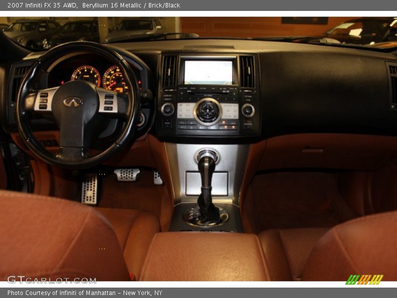 Beryllium 16 Metallic / Brick/Black 2007 Infiniti FX 35 AWD